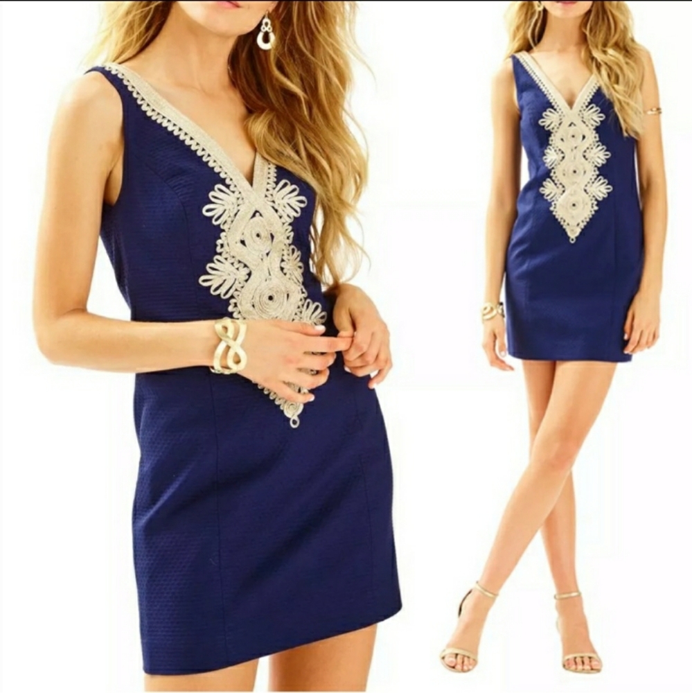 Like-New Lilly Pulitzer Junie Shift Dress Size 10